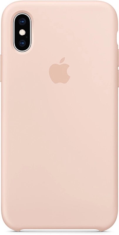 Чехол-накладка TOTO Silicone Case Apple iPhone X/XS Pink від компанії Shock km ua - фото 1