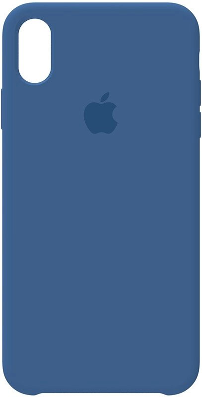 Чехол-накладка TOTO Silicone Case Apple iPhone X/XS Vivid Blue від компанії Shock km ua - фото 1