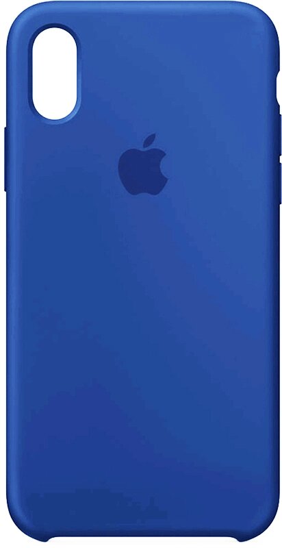 Чехол-накладка TOTO Silicone Case Apple iPhone XS Max Deep Blue від компанії Shock km ua - фото 1