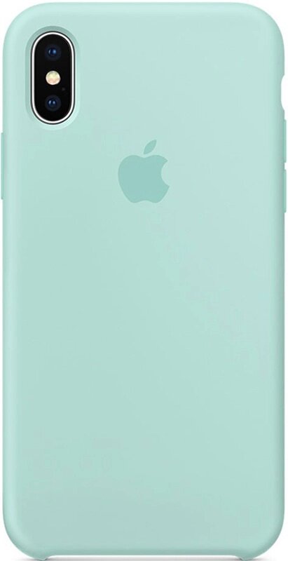 Чехол-накладка TOTO Silicone Case Apple iPhone XS Max Light Blue від компанії Shock km ua - фото 1