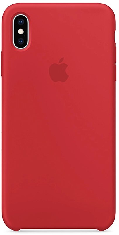 Чехол-накладка TOTO Silicone Case Apple iPhone XS Max Red від компанії Shock km ua - фото 1