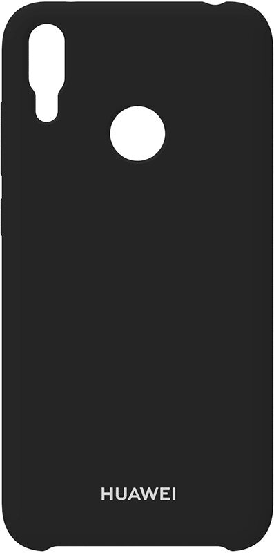 Чехол-накладка TOTO Silicone Case Huawei Y7 2019 Black від компанії Shock km ua - фото 1