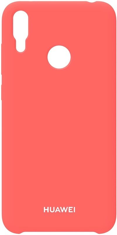 Чехол-накладка TOTO Silicone Case Huawei Y7 2019 Peach Pink від компанії Shock km ua - фото 1