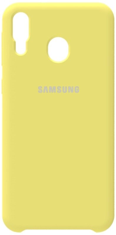 Чехол-накладка TOTO Silicone Case Samsung Galaxy M20 Lemon Yellow від компанії Shock km ua - фото 1