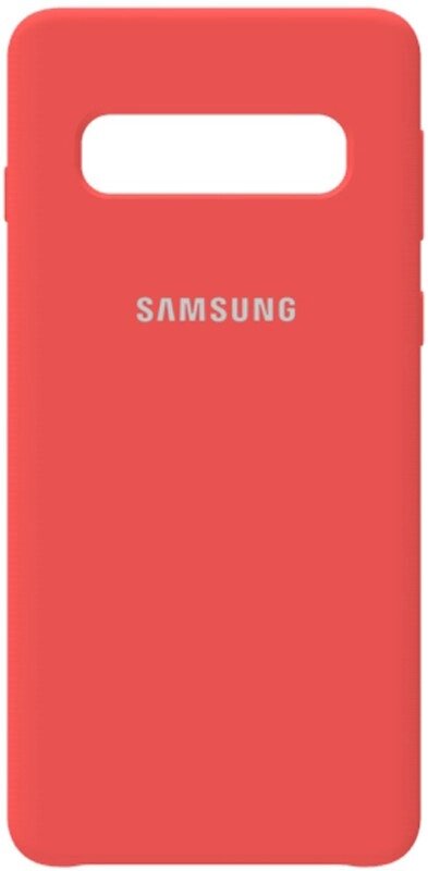 Чехол-накладка TOTO Silicone Case Samsung Galaxy S10 Peach Pink від компанії Shock km ua - фото 1