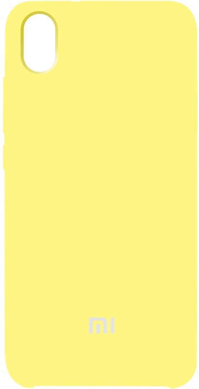 Чехол-накладка TOTO Silicone Case Xiaomi Redmi 7A Lemon Yellow від компанії Shock km ua - фото 1