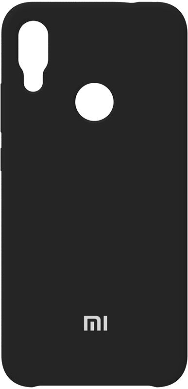 Чехол-накладка TOTO Silicone Case Xiaomi Redmi Note 7 Black від компанії Shock km ua - фото 1