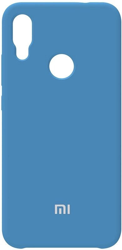 Чехол-накладка TOTO Silicone Case Xiaomi Redmi Note 7 Navy Blue від компанії Shock km ua - фото 1