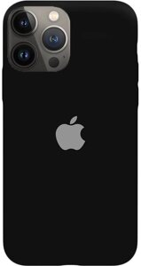 Чехол-накладка TOTO Silicone Full Protection Case Apple iPhone 13 Pro Max Black