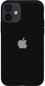 Чехол-накладка TOTO Silicone Full Protection Case Apple iPhone 12/12 Pro Black