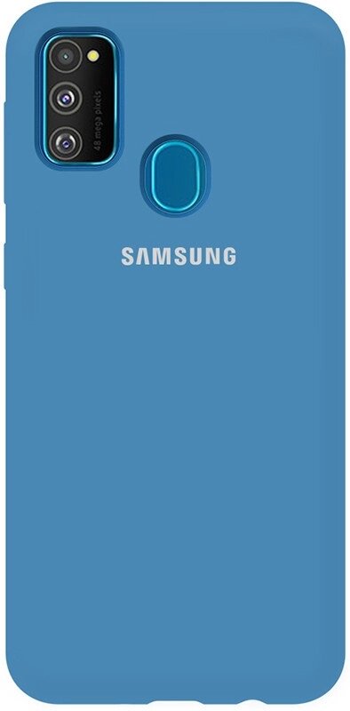 Чехол-накладка TOTO Silicone Full Protection Case Samsung Galaxy M30s Navy Blue від компанії Shock km ua - фото 1