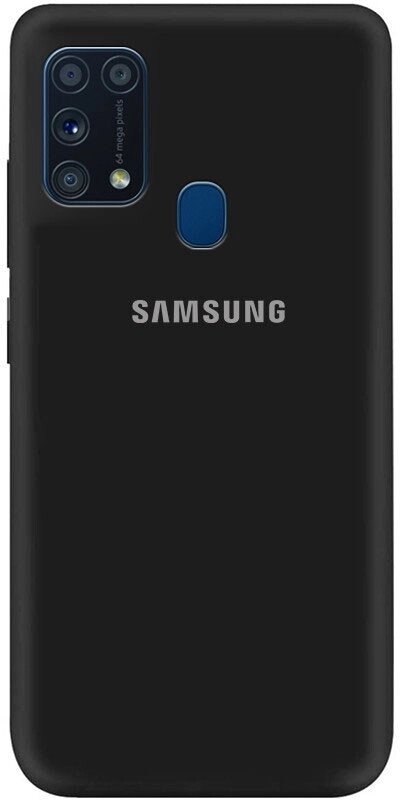 Чехол-накладка TOTO Silicone Full Protection Case Samsung Galaxy M31 Black від компанії Shock km ua - фото 1