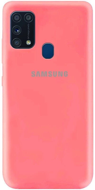 Чехол-накладка TOTO Silicone Full Protection Case Samsung Galaxy M31 Peach Pink від компанії Shock km ua - фото 1