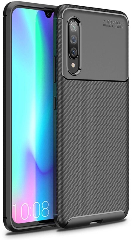 Чехол-накладка TOTO TPU Carbon Fiber 1,5mm Case Samsung Galaxy A90 5G Black від компанії Shock km ua - фото 1