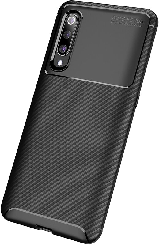 Чехол-накладка TOTO TPU Carbon Fiber 1,5mm Case Xiaomi Mi 9 Black від компанії Shock km ua - фото 1