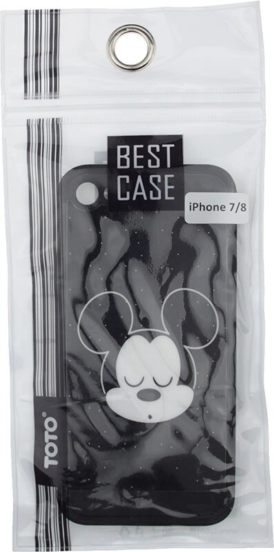 Чехол-накладка TOTO TPU Cartoon Case iPhone 7/8/SE 2020 Mickey Mouse Black від компанії Shock km ua - фото 1
