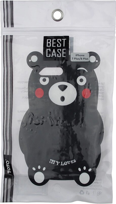 Чехол-накладка TOTO TPU Case Children IPhone 7 Plus/8 Plus Kumamoto Bear від компанії Shock km ua - фото 1