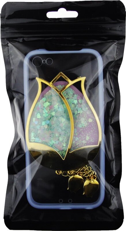 Чехол-накладка TOTO TPU Case Decorative Stones IPhone 5/5S/SE Rose Flower Purple від компанії Shock km ua - фото 1