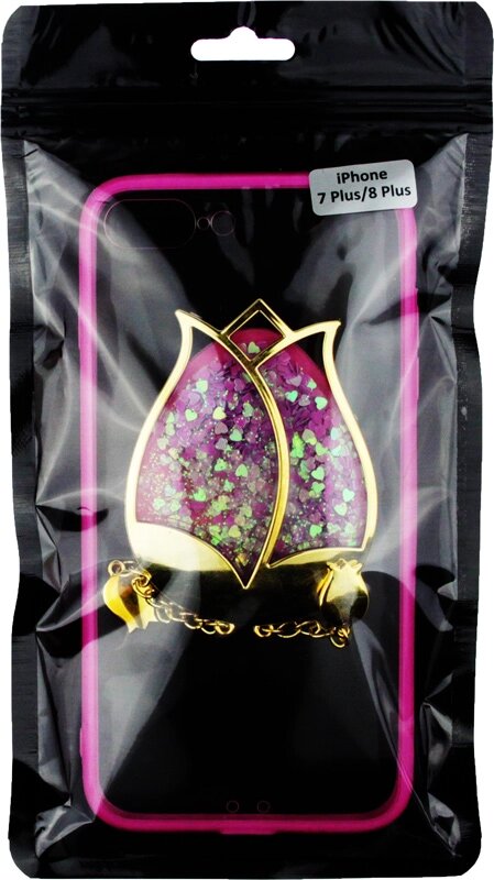 Чехол-накладка TOTO TPU Case Decorative Stones IPhone 7 Plus/8 Plus Rose Flower Pink від компанії Shock km ua - фото 1