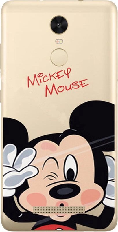 Чехол-накладка TOTO TPU case Disney Xiaomi Redmi Note 3 Mickey Mouse від компанії Shock km ua - фото 1