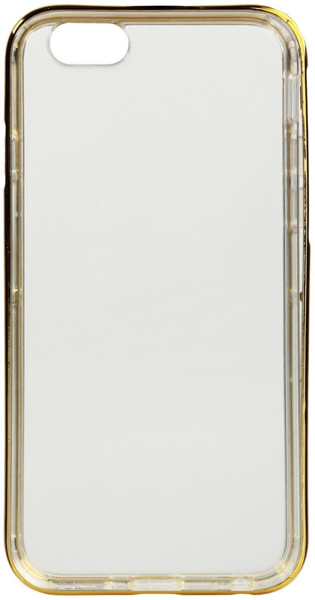 Чехол-накладка TOTO TPU Case+PC Bumper iPhone 6/6s Gold від компанії Shock km ua - фото 1