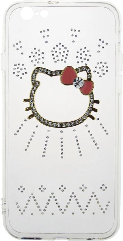 Чехол-накладка TOTO TPU case with stones iPhone 6/6S Kiti Transparent від компанії Shock km ua - фото 1