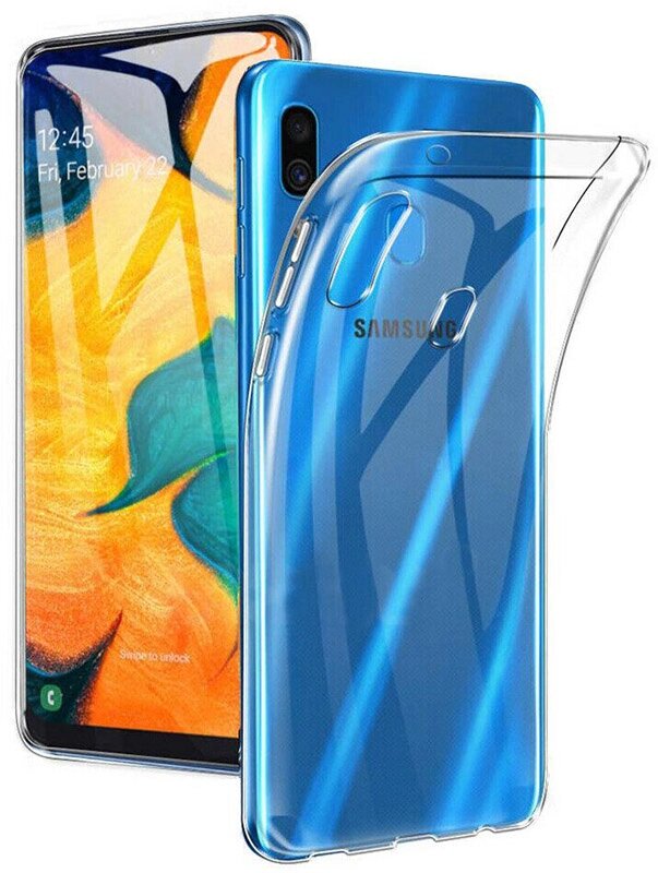 Чехол-накладка TOTO TPU High Clear Case Samsung Galaxy A20/A30 Transparent від компанії Shock km ua - фото 1