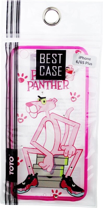 Чехол-накладка TOTO TPU Сartoon Network Case IPhone 6 Plus/6S Plus Pink Panther від компанії Shock km ua - фото 1