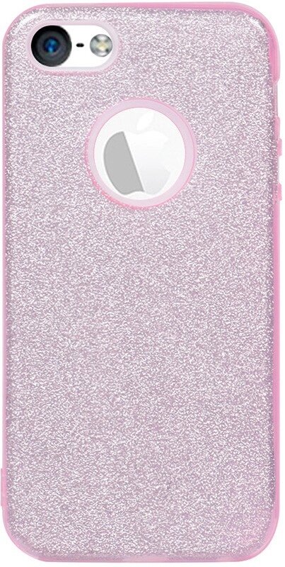 Чехол-накладка TOTO TPU Shine Case Apple iPhone 5/5s/SE Pink від компанії Shock km ua - фото 1