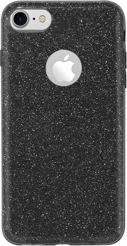 Чехол-накладка TOTO TPU Shine Case iPhone 7/8 Black від компанії Shock km ua - фото 1