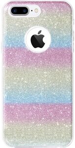 Чехол-накладка TOTO TPU Shine Case iPhone 7 Plus Rainbow