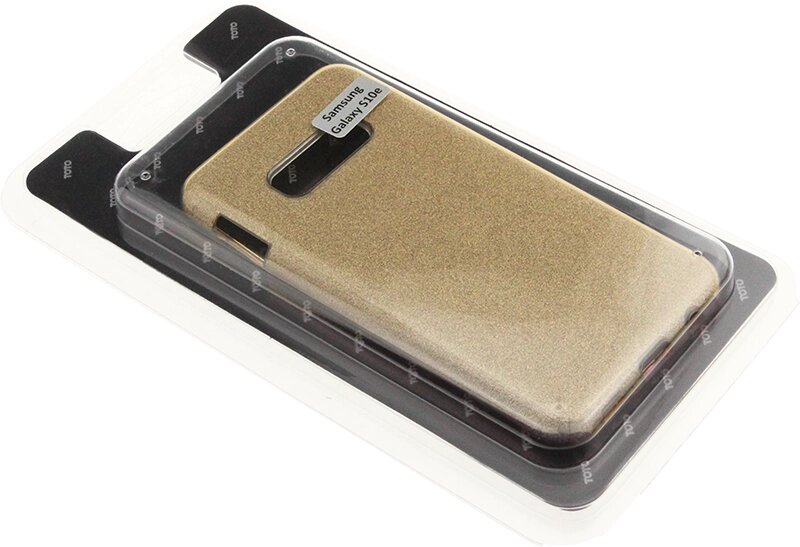 Чехол-накладка TOTO TPU Shine Case Samsung Galaxy S10e Gold від компанії Shock km ua - фото 1