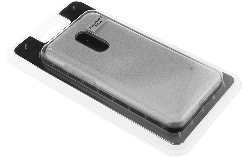 Чехол-накладка TOTO TPU Shine Case Xiaomi Redmi 5 Plus Silver від компанії Shock km ua - фото 1