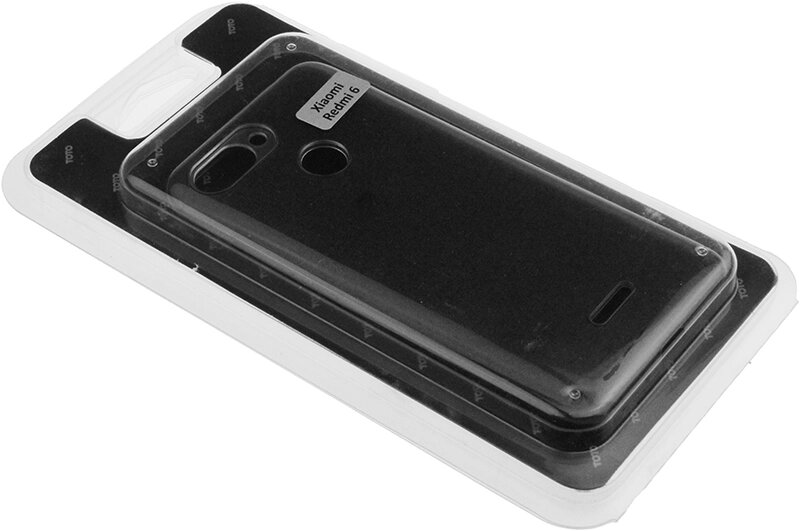 Чехол-накладка TOTO TPU Shine Case Xiaomi Redmi 6 Black від компанії Shock km ua - фото 1