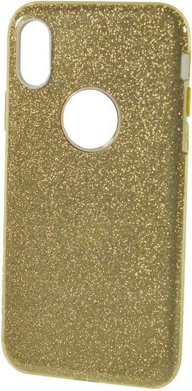 Чехол-накладка Usams Bling Series Apple iPhone X Gold від компанії Shock km ua - фото 1