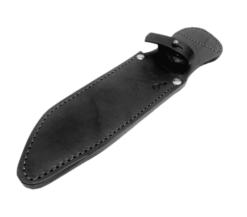 Чохол для ножа No8 шкіряний чорний 16/4 см від компанії Shock km ua - фото 1
