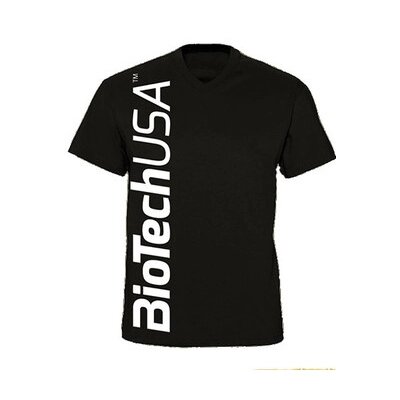 Чоловіча футболка BioTech, чорна XL від компанії Shock km ua - фото 1