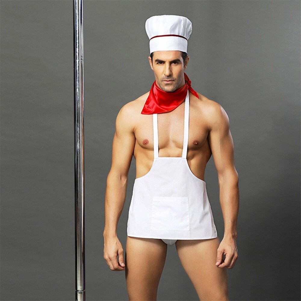Чоловічий костюм Шеф Кухаря L/XL від компанії Shock km ua - фото 1
