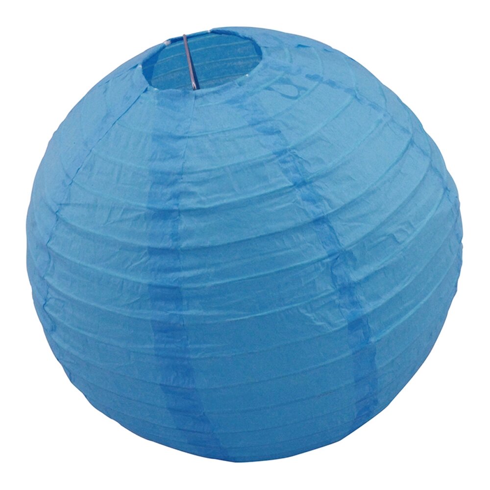 Декор підвісний Куля (35см) синій від компанії Shock km ua - фото 1