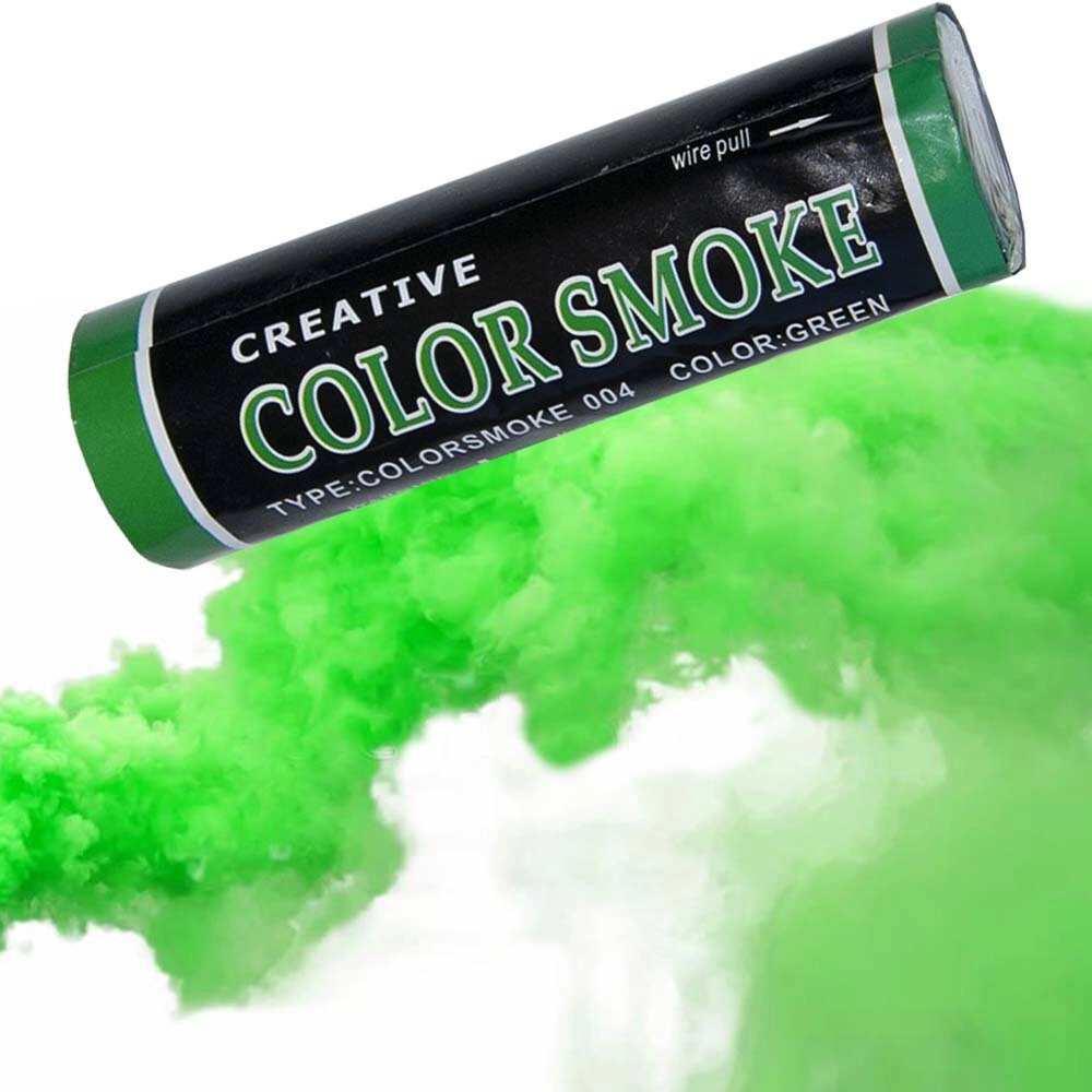 Димова шашка кольоровий дим для фотосесії (зелений) від компанії Shock km ua - фото 1