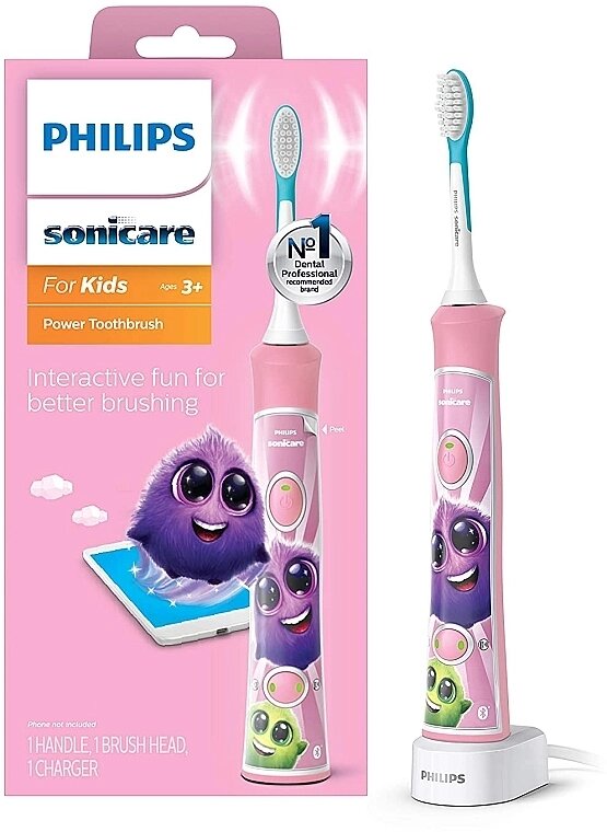 Дитяча електрична зубна щітка Philips Sonicare For Kids HX6352-42 від компанії Shock km ua - фото 1