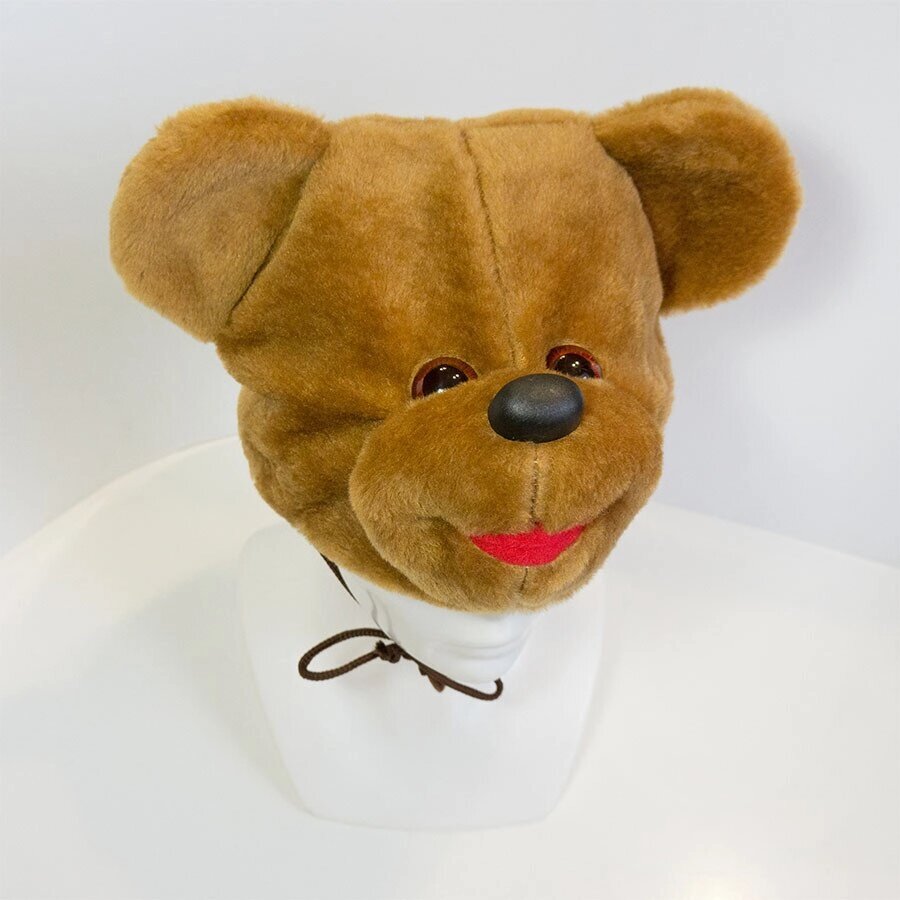 Дитяча маскарадна шапочка Zolushka ведмідь коричневий (ZL2371) від компанії Shock km ua - фото 1