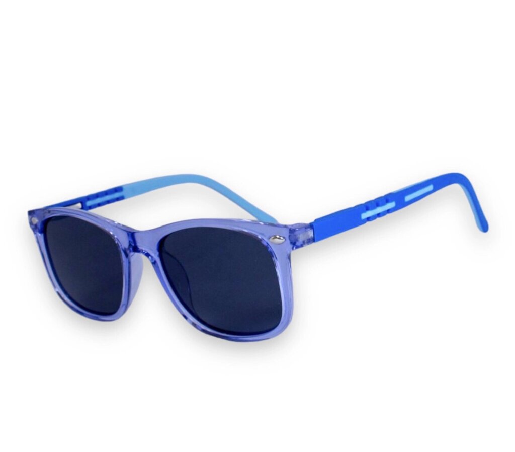 Дитячі окуляри polarized P6648-3 сині від компанії Shock km ua - фото 1
