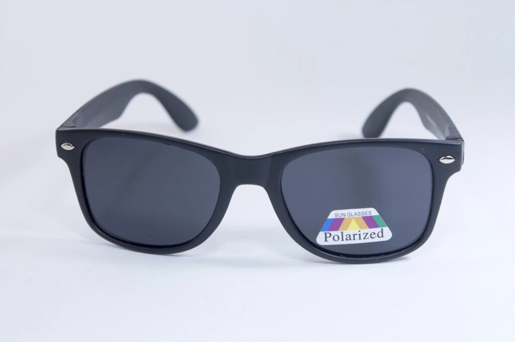 Дитячі окуляри polarized P954-1 чорні від компанії Shock km ua - фото 1