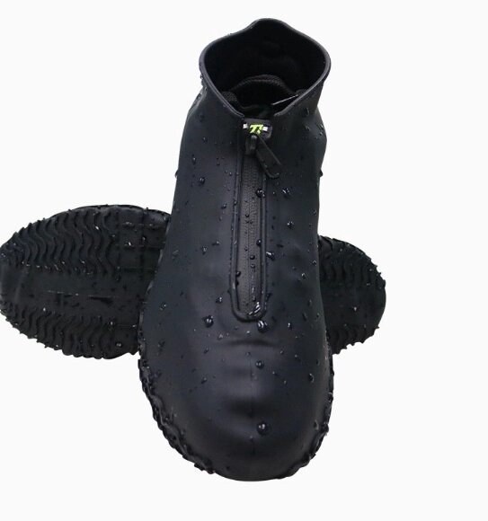 Дощовик чохол із блискавкою для взуття 11658 S 28-32 р білий із салатовим від компанії Shock km ua - фото 1