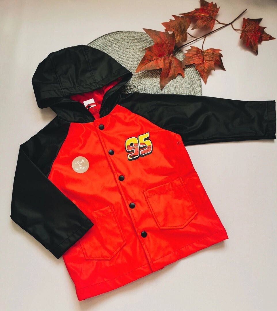 Дощовик-курточка хлопчику 95 червоний 30122 , розмір 98 від компанії Shock km ua - фото 1