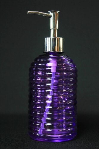 Дозатор для рідкого мила SNT 888-23-violet 400 мл фіолетовий від компанії Shock km ua - фото 1