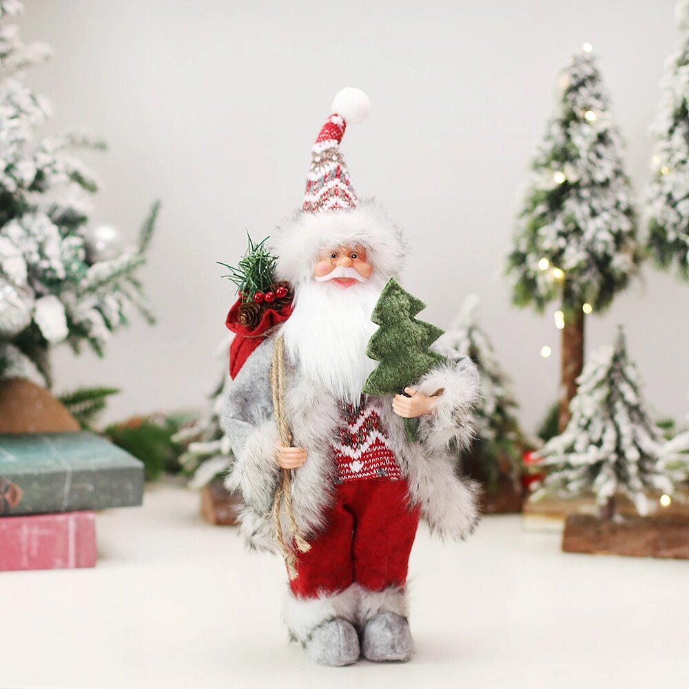 Фігура новорічна Дід Мороз D 9045 40 см від компанії Shock km ua - фото 1