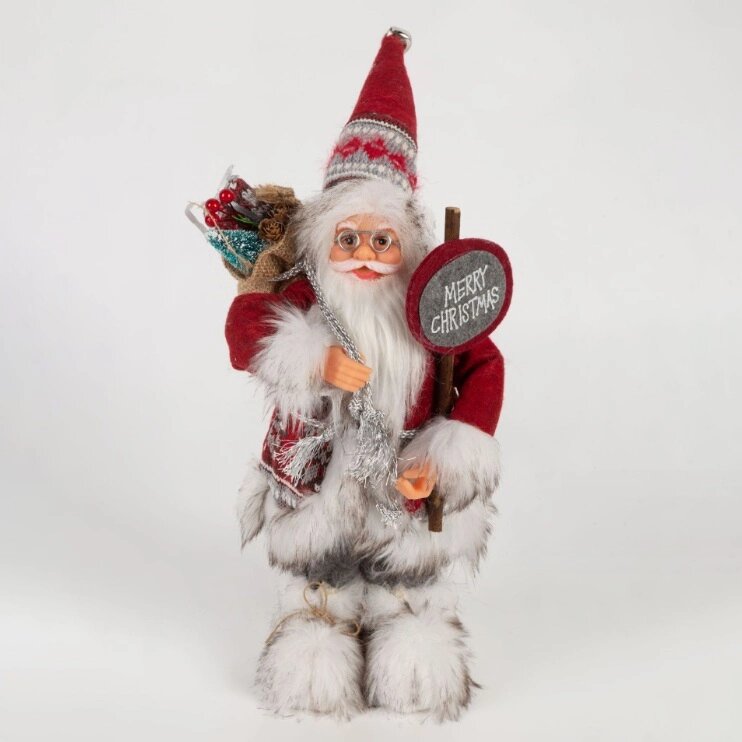 Фігура новорічна Санта Клаус 14023 30 см від компанії Shock km ua - фото 1