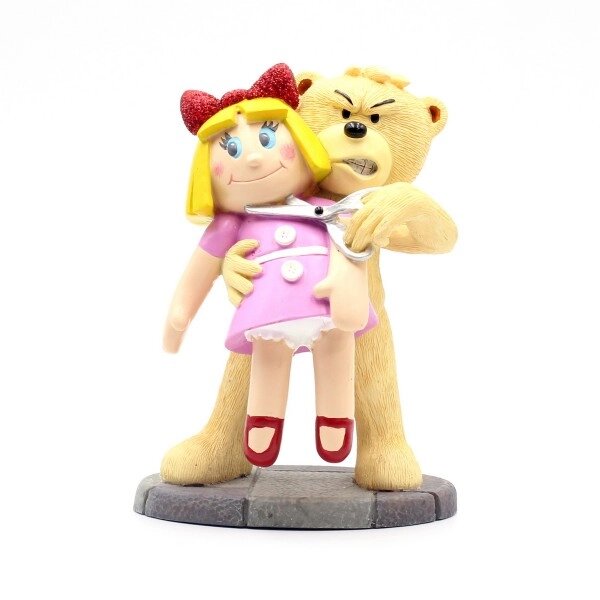 Фігурка ведмедика Bad Taste Bears "Barbie & Ken Ltd Ed" 6 см від компанії Shock km ua - фото 1